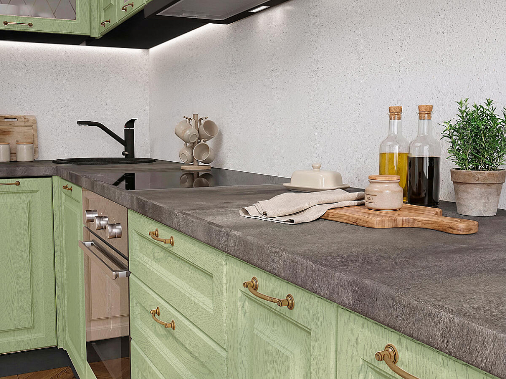 Ницца-02 Белый/Дуб оливковый