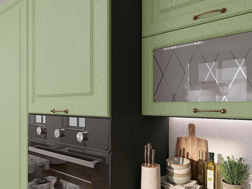 Ницца-02 Белый/Дуб оливковый